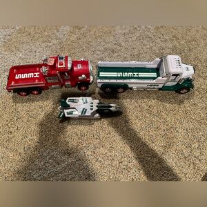 Set of 3 Hess Toy Trucks / Vehicles